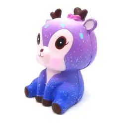 Фиолетовые звезды Олень Игрушка Звездные Squeeze Toy развлечения стресс олень Squeeze Игрушка забавная