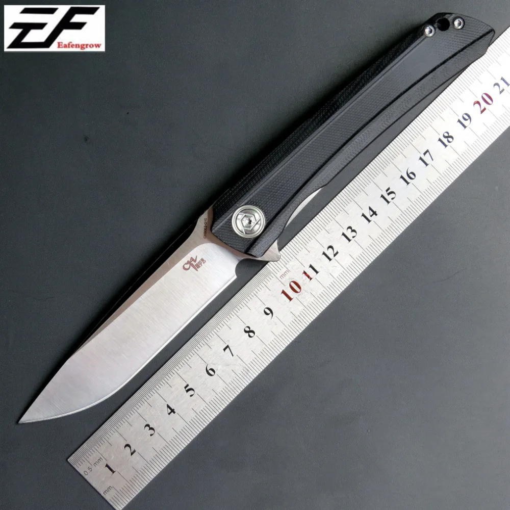 

Eafengrow CH3002 Outdoor Folding Knives Tactical Hunting Knife 2018 New Selling D2 Steel Blade G10 Handle Portable Tools