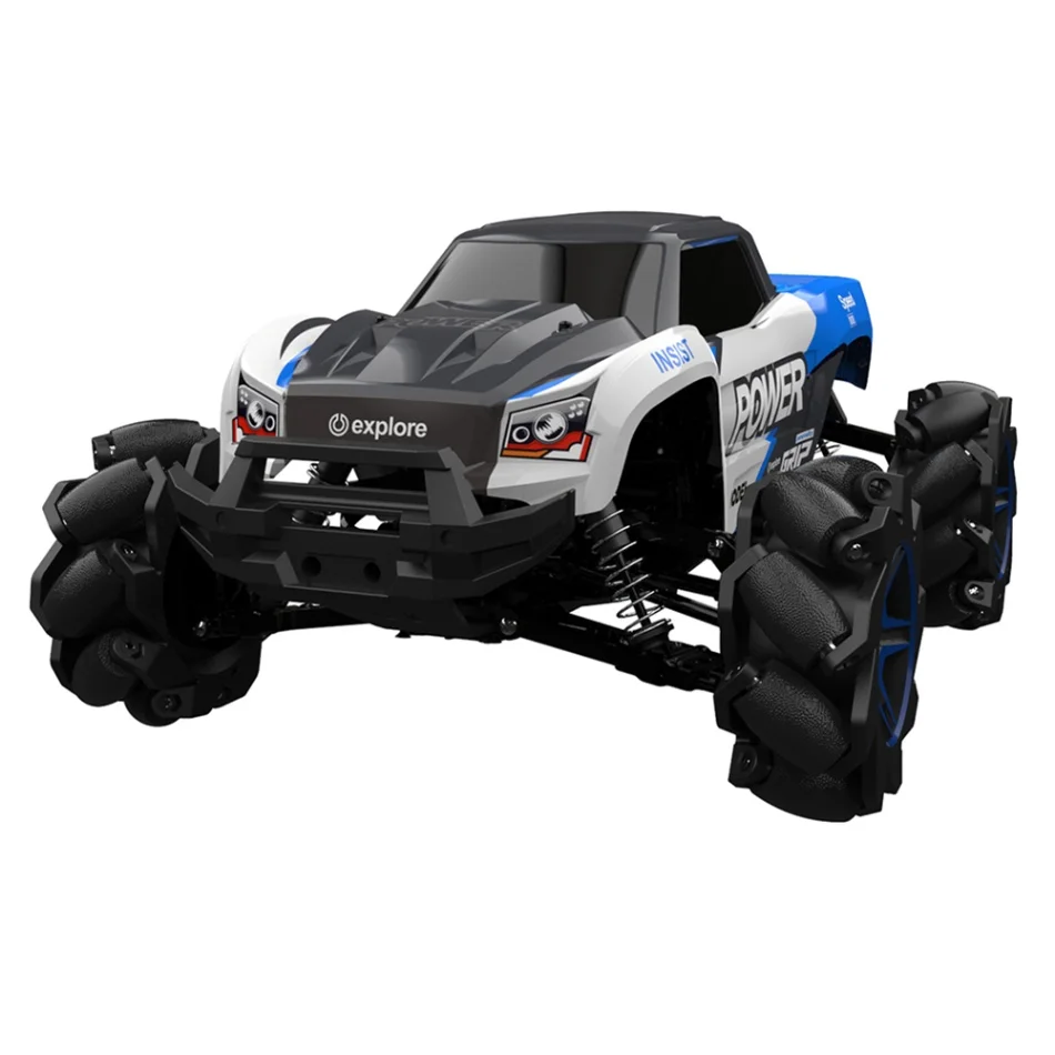 1/12 Радиоуправляемая машина внедорожник 4 мотора 4WD колесо Mecanum вращение на 360 км/ч