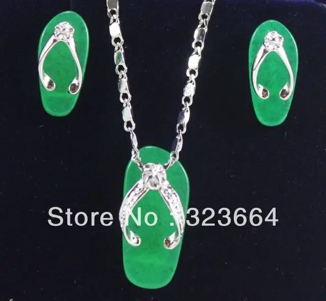 

3 color Unique fashion shoe shaped pendant earrings jewelry set
