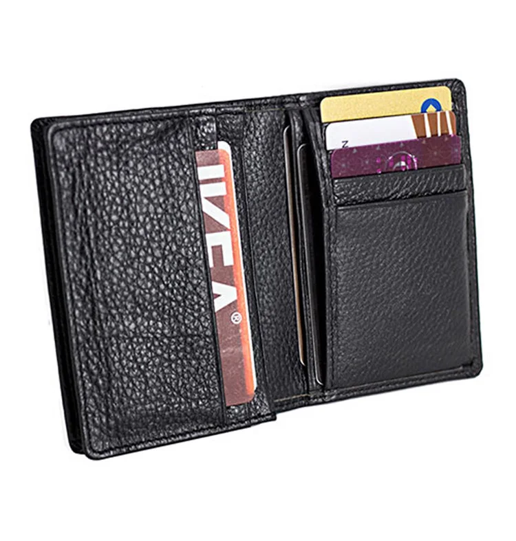 High Quality First Layer Of Cowhide Genuine ID Card Holder Men Credit Card Case Leather Business Card Wallets,JG3169