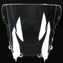 Pare-brise en cristal pour Yamaha, pour YZF R6 YZF-R6 1998 2000 2001 2002 1999