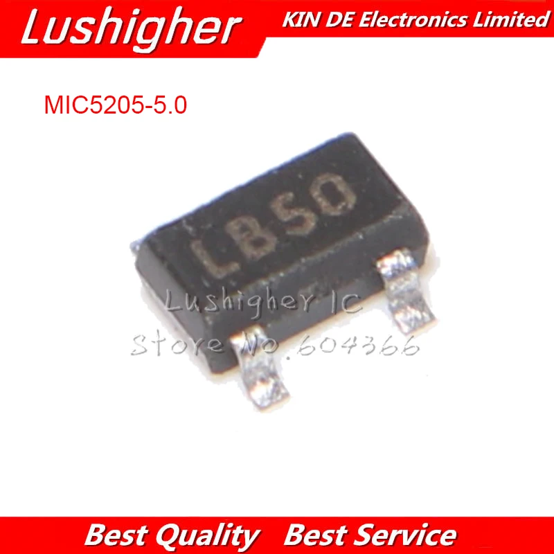 10PCS MIC5205 5.0YM5 SOT23 5 MIC5205 5.0 SOT MIC5205 5V KB50 SMD-in ...