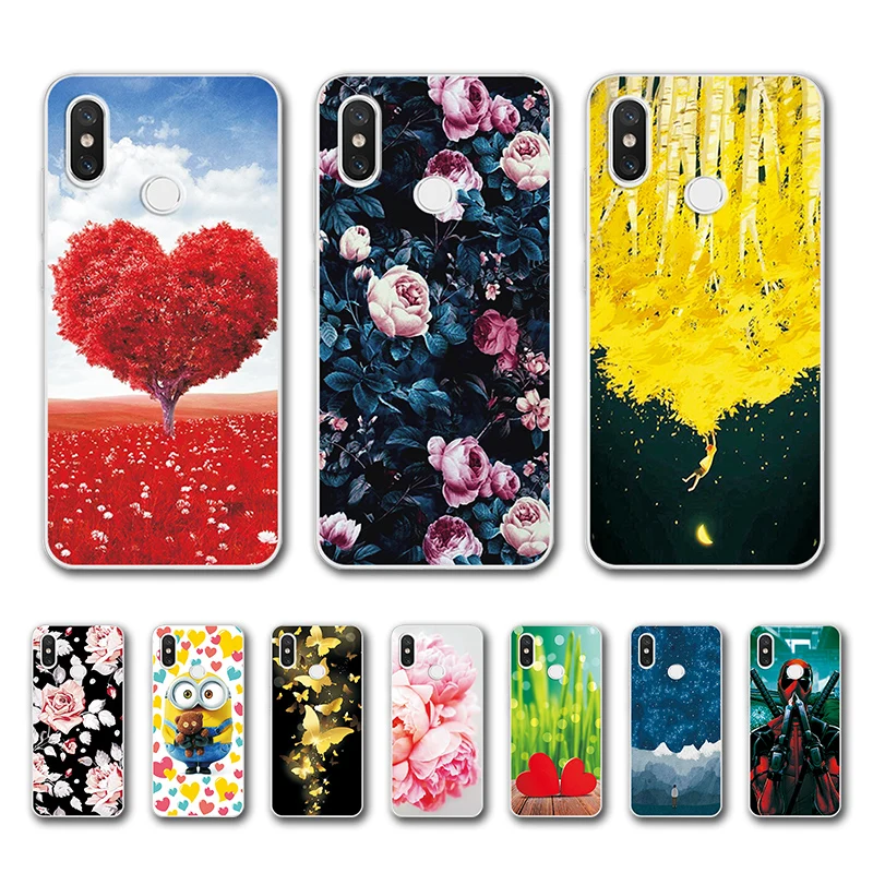 

For Xiaomi Redmi 5A Case Various Soft TPU Cover For Xiaomi Redmi 5 Plus 5A Note 5Pro Case For Xiaomi Redmi 5 Plus Coque Bags