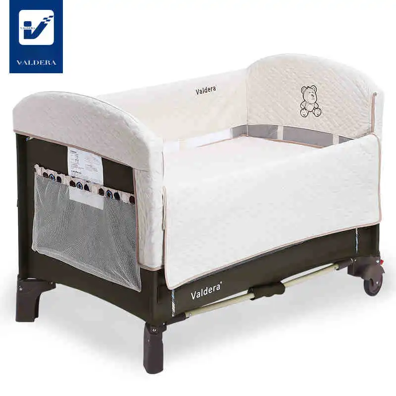 valdera multi function folding crib