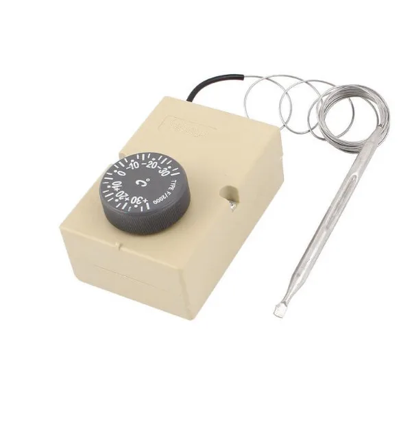 

1NC 1NO AC 250V 16A -30-30C Temperature Thermostat Switch Sensor w 63" Capillary