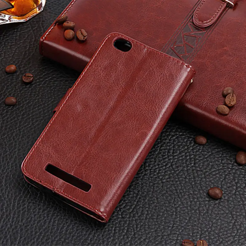 Роскошный кожаный чехол-книжка Redmi 4A для Xiaomi 4A Redmi 4A, кошелек со слотом для карт, чехол для телефона на Redmi 4 A 5,", силиконовая задняя крышка