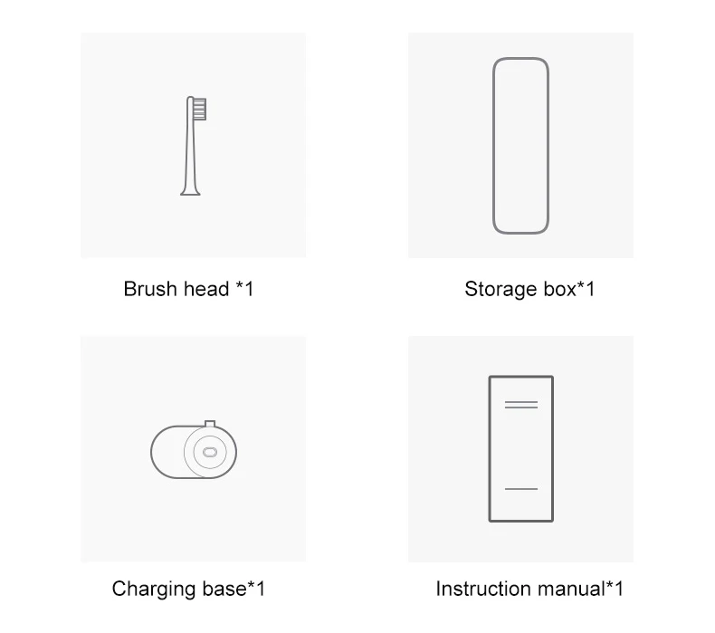 Xiaomi электрическая зубная щетка для взрослых ультразвуковая отбеливание зубов Чистка полости рта Вибратор Беспроводная переносная электрическая зубная щетка