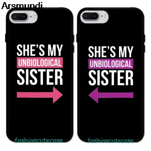 Arsmundi SHE'S MY UNBIOLOGICAL SISTER BFF Cute Girls Phone