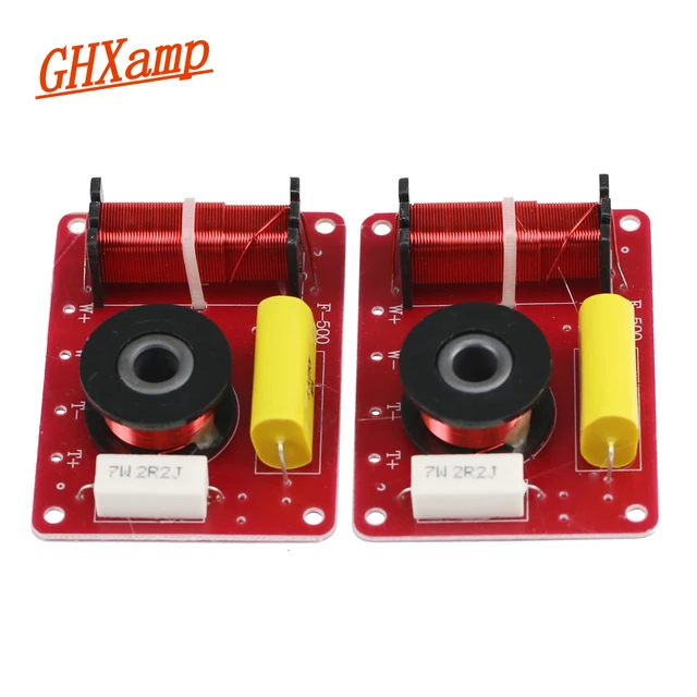 GHXAMP 2 WAY Crossover Audio Treble Bass 2 Units Crossover Surround