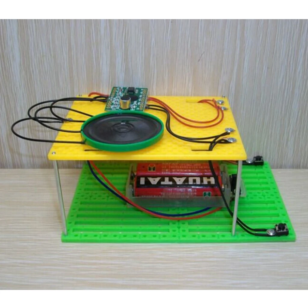 DIY Electric Recorder Model Toy Electrical Circuit Puzzle Exporing Experiments Physics Educational School Kids Teaching Aids
