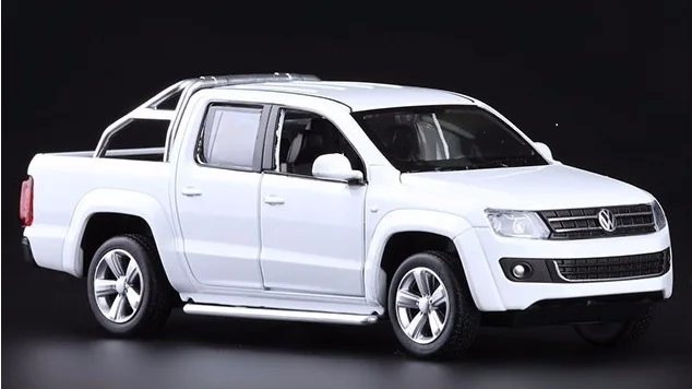 Tanie Wysoka symulacji wykwintne kolekcja zabawki Caipo Car Styling Volkswagen Amarok Model 130 ze stopu Model ciężarówki szybko Fruious