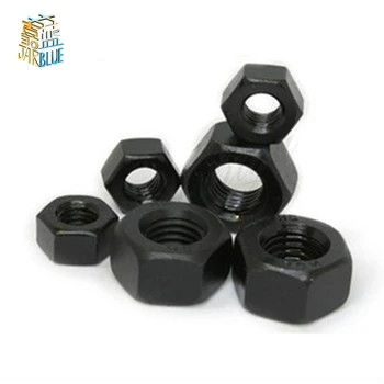 5/10/100pcs Metric Thread M2 M2.5 M3 M4 M5 M6 M8 M10 M12 M14 M16 Black Grade 8.8 Carbon Steel Hex Nut Hexagonal Nut Screw Nut metric thread din934 m2 m2 5 m3 m4 m5 m6 m8 m10 m12 black grade 8 8 carbon steel hex nut hexagon nut screw nut a2 brand new