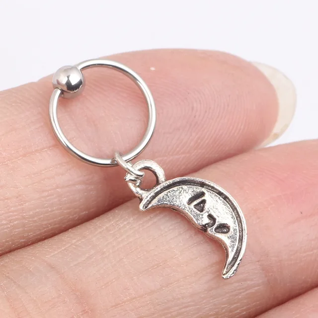 2018 New Moon Small Nose Nail Piercing Jewelry Percing Nez Ring 2018 New Moon Small Nose Nail Piercing Jewelry Percing Nez Ring Body
