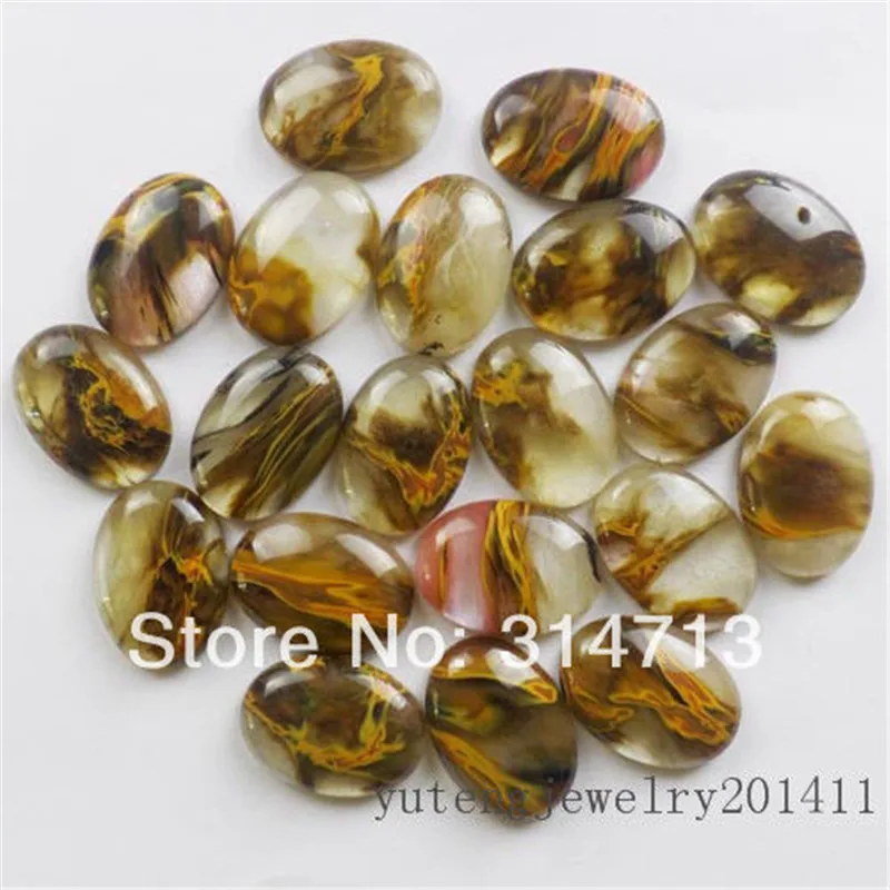 

(20 pieces/lot) Beautiful Cherry Quartz Oval CAB CABOCHON 25x18x6mm D0076568