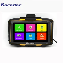 Karadar 5 дюймов Android GPS приборы для мотоциклов навигации Водонепроницаемый GPS MOTO/MOTO S ddr1gb mt-5001 GPS с Wi-Fi, BT4.0