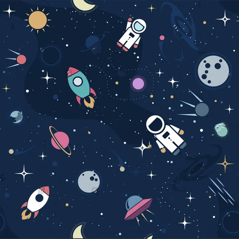Wallpaper Astronot Animasi Hd