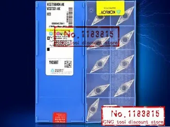 

Korloy aluminum with carbide insert VCGT160404-H01 insert SVJCR/SVVCN CNC lathe tool, suitable for aluminum, copper processing