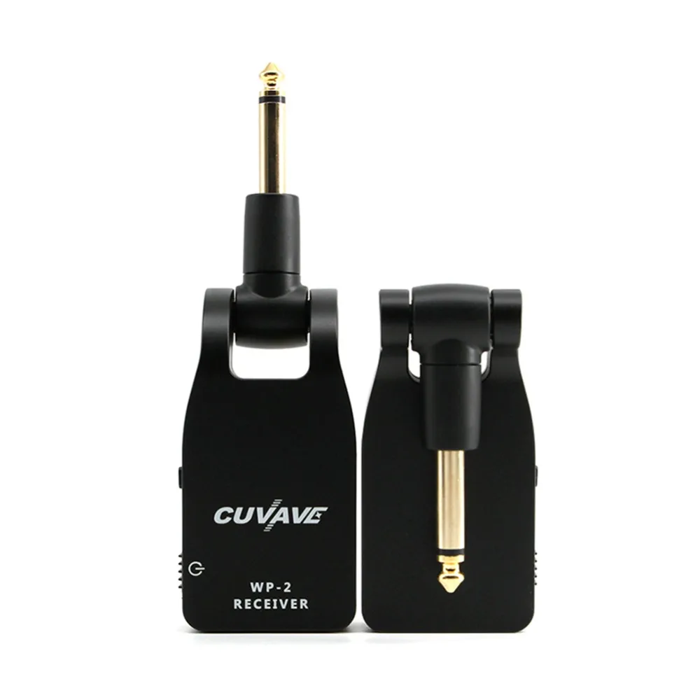 

UHF Wireless Electric Guitar Transmitter Receiver Set USB Rechargeable 50 Meters Digital Audio Wireless Guitar System Accessory