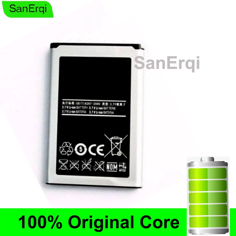 SanErqi EB483450VU для SAMSUNG C3630 C3230 батарея C5350 C3752 фотосессия 900 мАч|Аккумуляторы мобильных