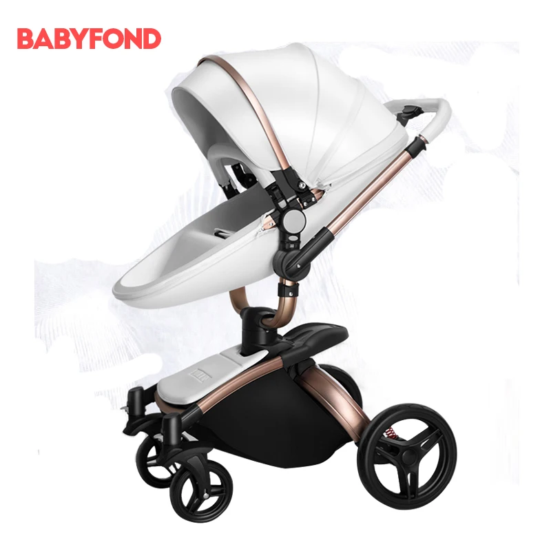 

Aulon Ao Yun Long Baby Pusher Folding Bi-directional High Landscape Shockproof Stroller Can Sit On The Trolley Cart.