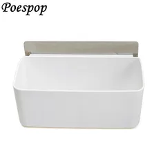 POSEPOP настенное крепление угловая полка в ванную мощная всасывающая Пластиковая Душевая корзина кухонная настенная стойка держатели для душевой комнаты без дрели