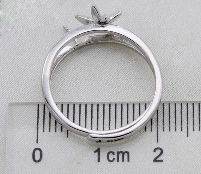 Женское кольцо из серебра 925 пробы с натуральным пресноводным жемчугом|rings bohemia|925