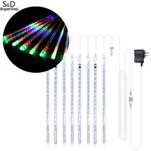 Строка вечерние дождь «метеоритный дождь» «Метеор» декорационный наружный Водонепроницаемый