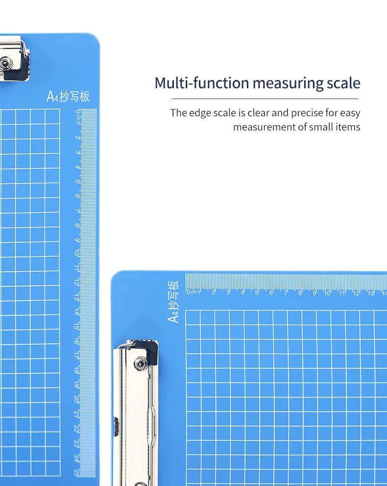 Прозрачный A4 письменная доска для рисования простой буфер обмена Бумага папка с зажимом папка отчет папка канцелярские принадлежности для студентов H107B