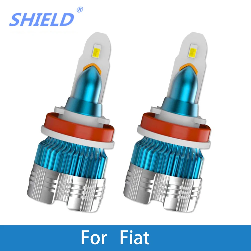 

2 Pcs LED Car Headlight H4 LED H1 H7 H11 9005 9007 Auto Headlamps 6000k 12V For Fiat Punto/Bravo/Panda/500/Palio/Stilo/Linea
