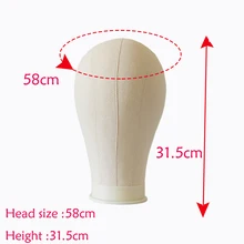 Новое поступление подушечка из ткани манекен голова для парика делая дисплей Стайлинг голова Подставка под парик с бесплатными Т-шпильками