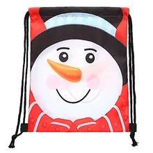 Забавное симпатичное, на шнурке пляжная сумка мужская унисекс карманы сумки для покупок печать рюкзак на плечо спортивная сумка Femme