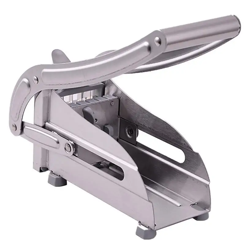

Potato Chips Making Machine Stainless Steel French Fry Potato Cutter Slicer Chipper Kitchen Gadgets Cucumber Slice Cut