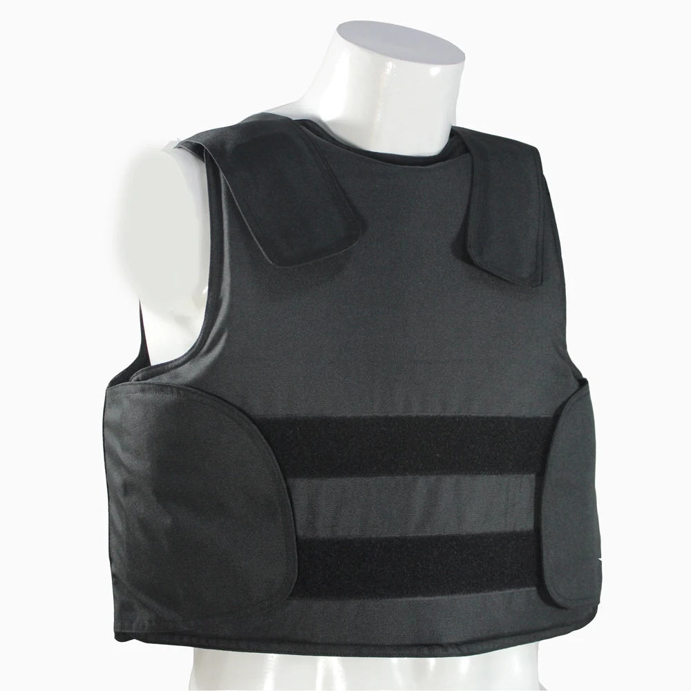 NIJ IIIA Police Body Armor 9mm 44 magnum CONCEALABLE Soft BULLETPROOF