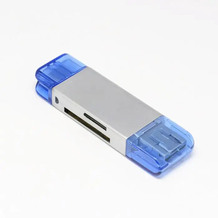 Micro SD считыватель карт OTG адаптер Тип C Micro USB SD/TF Card Reader для MacBook портативных ПК JLRL88