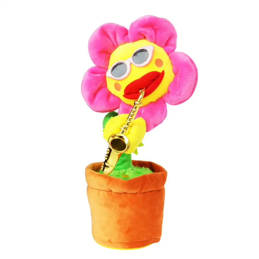 dancing saxophone flower