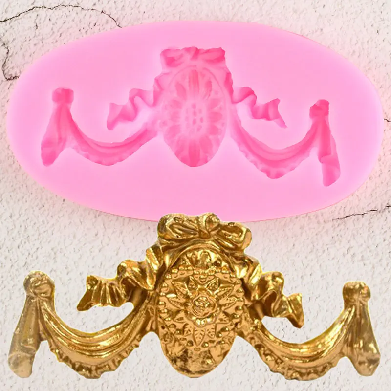 

Sugar Craft Flower Silicone Mold Cake Border Fondant Molds DIY Wedding Cake Decorating Tools Candy Clay Chocolate Gumpaste Mould