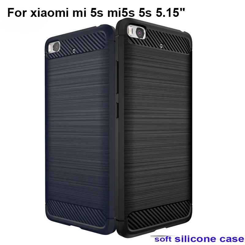 2PCS TPU 5.15For Xiaomi Mi 5S Case For Mi5 S 5 Mi5S Soft Cell Phone Back Cover | Мобильные телефоны и аксессуары