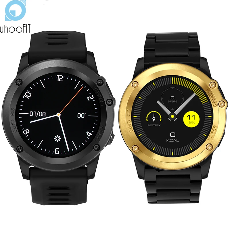 Uhoofit H1 Bluetooth Android Smart Watch Sport Водонепроницаемый высота термометр Монитор сердечного