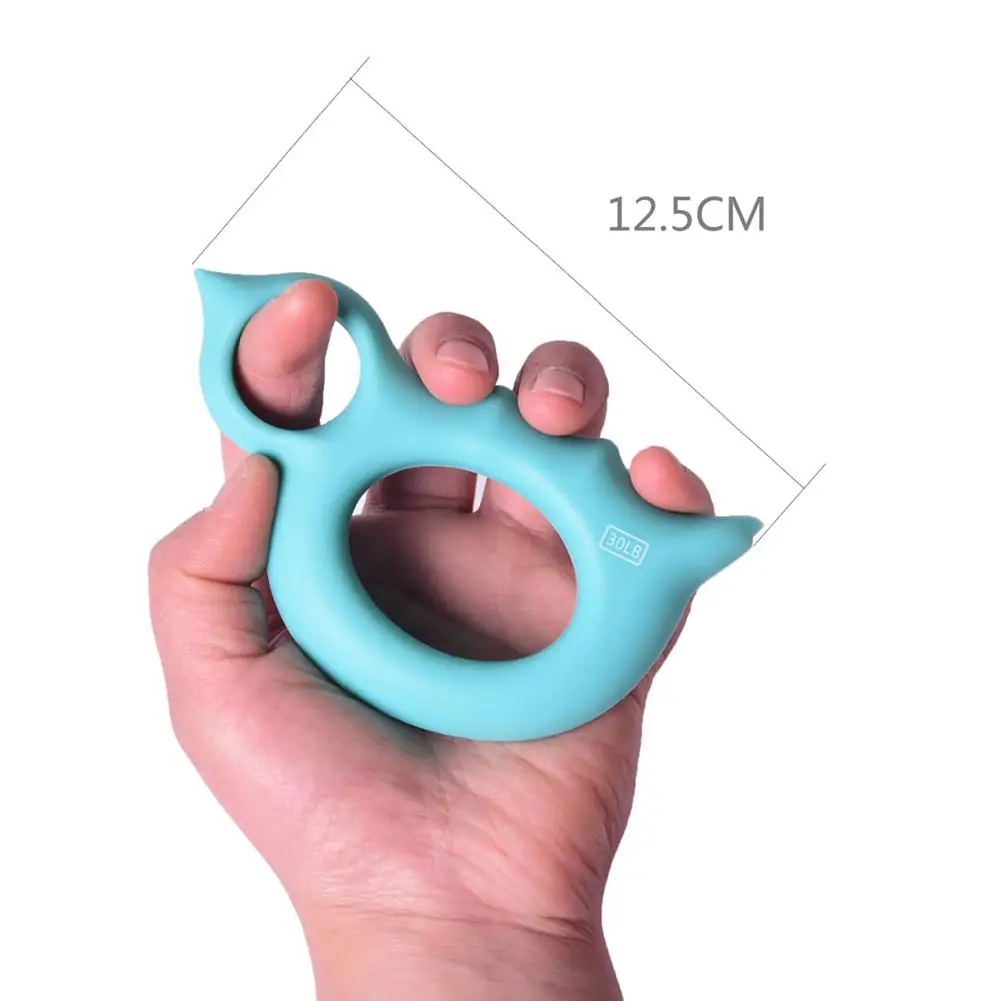 New Silicone Hand Grip Ring Strengthener Finger Grip Forearm Exercise Stretcher Bird Shape Ring For Men And Women portable