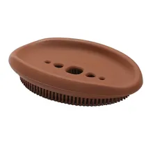 Мультифункциональный бытовые контейнеры мыло Гибкая ванная комната силиконовая мыльница держатель для хранения мыльница тарелка лоток коробка#4A29