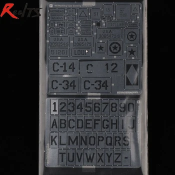 

RealTS Voyager PEA120 1/35 WWII US Army Light Tank Stenciling Templates