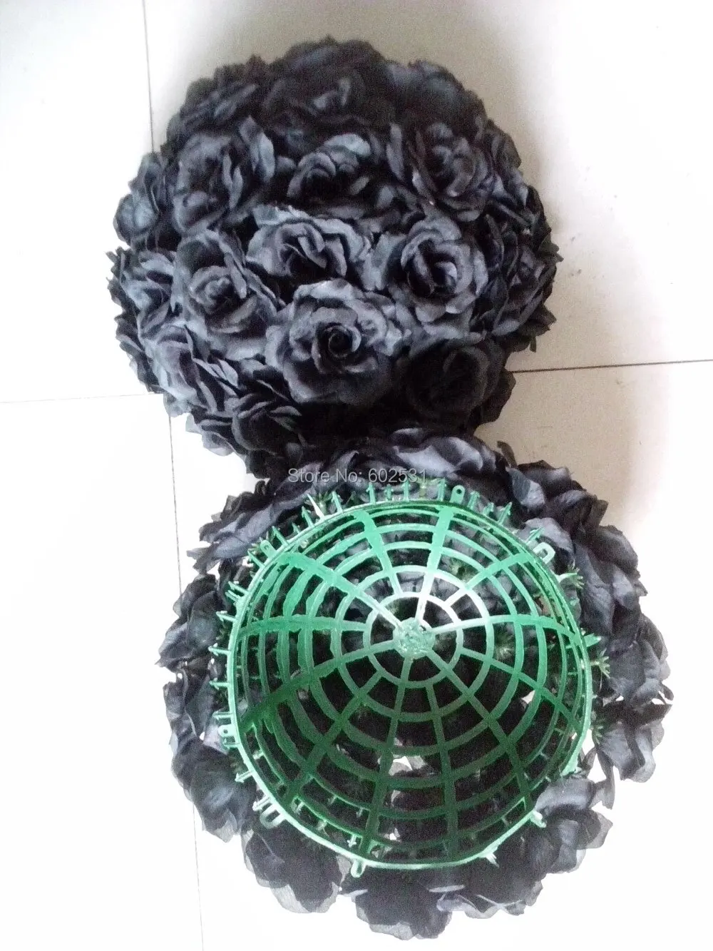 

SPR черный розовый шар Свадебный цветок decoration-40cm-4pcs/ctn