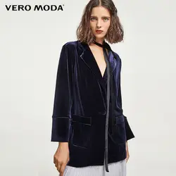 Vero Moda бархатный блейзер с v-образным вырезом на рукавах | 317408502