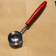1 Pcs 12×2.5cm large Stamp Spoon Vintage Wax Sealing Spoon Melting Sealing Wax Stick Granule for Invitation Card Christmas