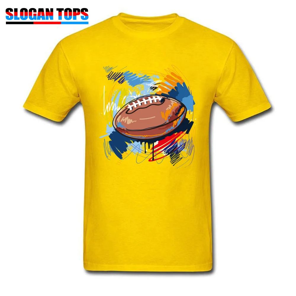 Classic Men's Tees 2018925Y84 Casual T-Shirt All Cotton Short Sleeve Leisure Tops Shirts Round Neck Top Quality 2018925Y84 yellow