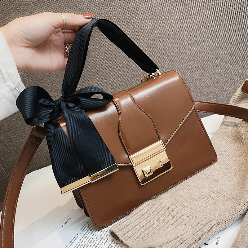 

Leather small bag female 2019 new summer simple wild woman diagonal shoulder bag handbag mini bag