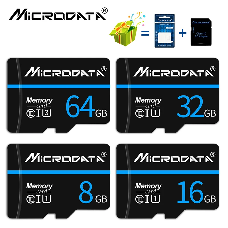 Класс 10 Micro sd card 64 ГБ и 128 Гб 32 GB 16 8 TF карты памяти картао де memoria Microsd usb flash мини флеш