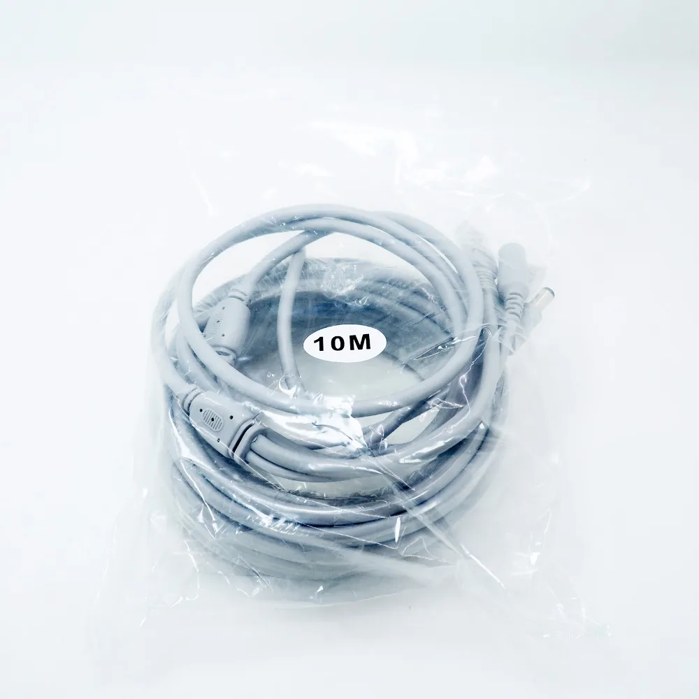 NC 10M типа два в одном кабель CCTV удлинитель Ethernet RJ45 DC 12V Мощность сетевой
