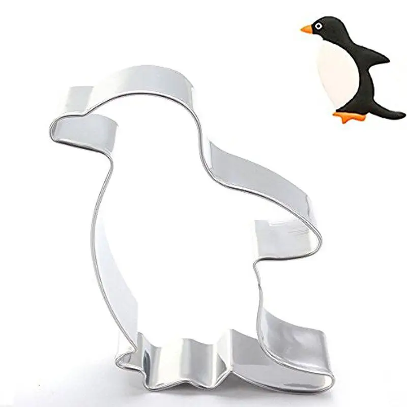 TPFOCUS Ainest Нержавеющая сталь оригинальные формочки для печенья в виде ремесло формы для бисквитного печенья инструменты для выпечки «сделай сам» с пингвином